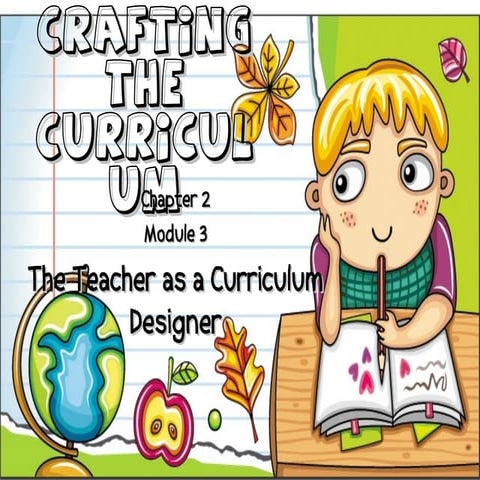 Crarting the curriculum