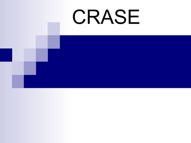 Crase