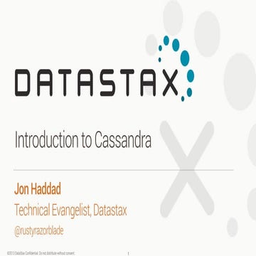 Introduction to Cassandra