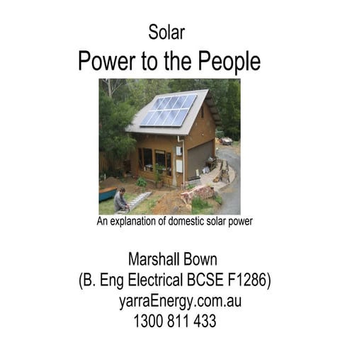 Crash Course On Solar Power | PPT