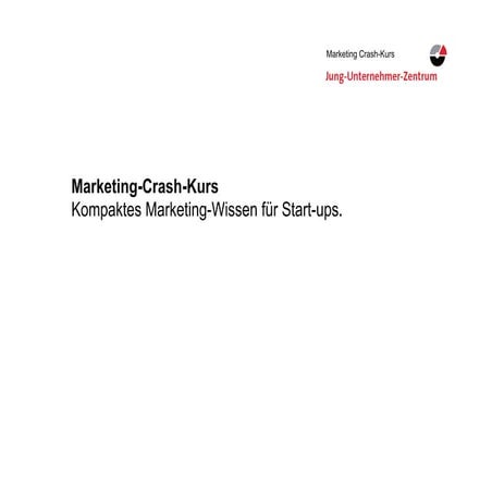 Crash-Kurs Marketing