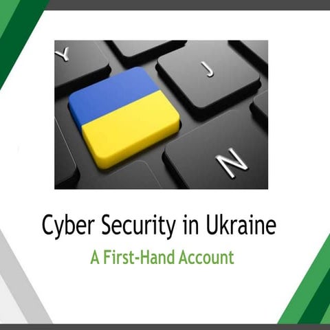 State of cyber-security in Ukraine