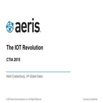 The IoT Revolution