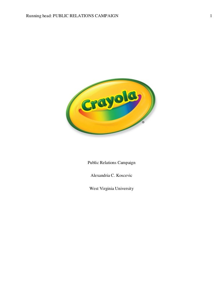 Download Crayola Pr Campaign