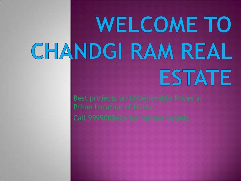 Real estate Consultant in Noida