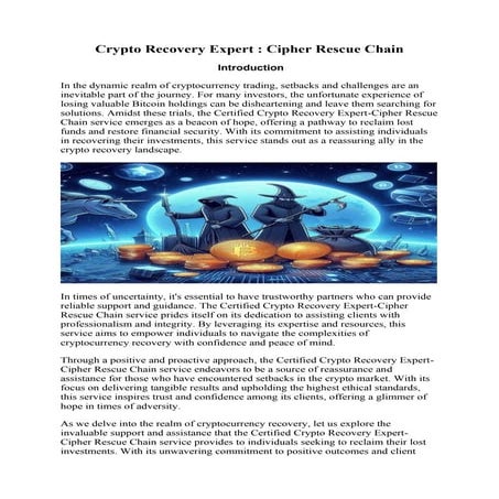 How to Recover Your Stolen Cryptocurrency: A Comprehensive Guide with ...