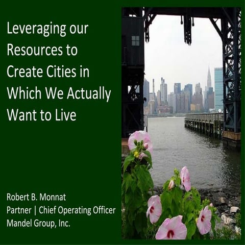 Clean Rivers, Clean Lake 8 -- Leveraging Resources -- Robert Monnat