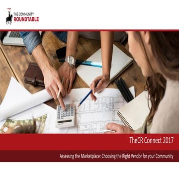 Assessing the Marketplace: Choosing the Right Vendor for Your Community