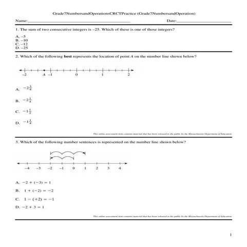 2nd Summative Test in Math 6 (1st GP) | PDF