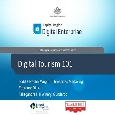 Digital Tourism 101 - Yass Valley