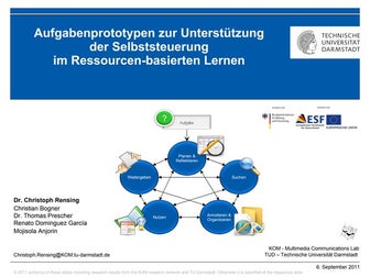 Aufgabenprototypen zur Unterstützung Ressourcen-basierten Lernens