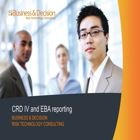 CRD IV and EBA reporting