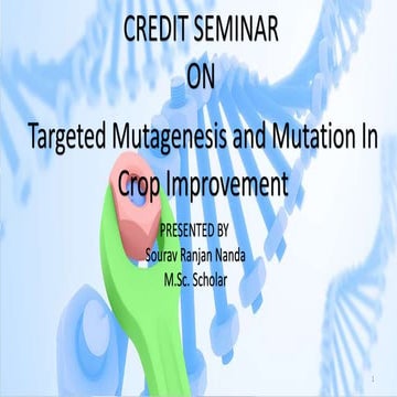 TARGETED MUTAGENESIS 