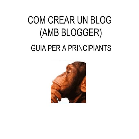 Crea El Teu Blog