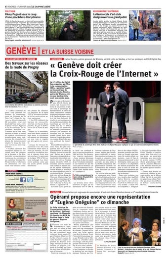 Genève doit créer la Croix-Rouge de l’Internet - Brian Solis Keynote at Digit...
