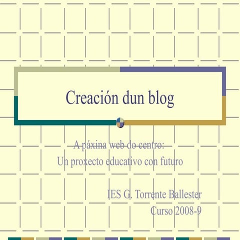 CreacióN Dun Blog