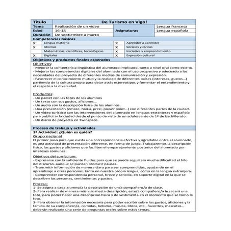 Creación proyecto etwinning