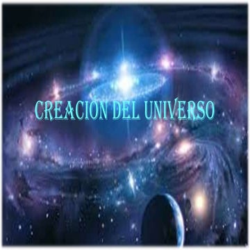 Creacion del universo1