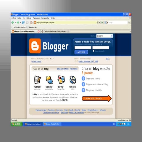 Creando Un Blog