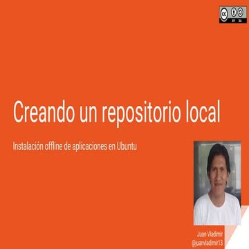 Creando un repositorio local en Ubuntu
