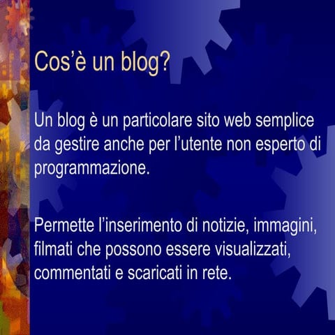 Corso per creare un blog con wordpress