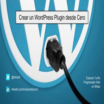 Crear Plugin de WordPress desde Cero