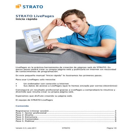 Crea la página web para tu negocio rápidamente 2