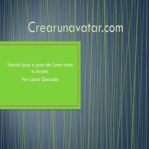 Crear un avatar (Tutorial) | PDF