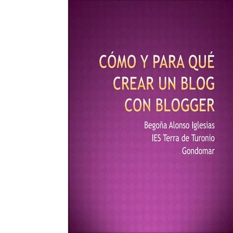 Como crear un blog