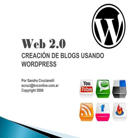 Crear un blog   tutorial por sandra crucianelli