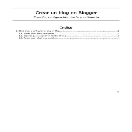Crear un blog con blogger i