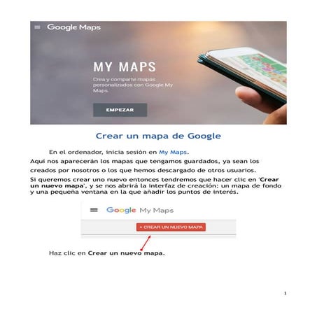 Práctica 7 google maps | PPT