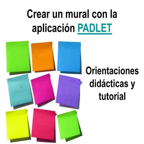 Crear un mural con la aplicación Padlet (Antes Wallwhiser)