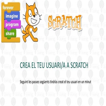Crear usuari scratch