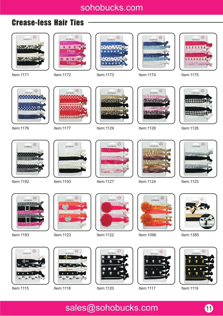Crease Free Hair Ties