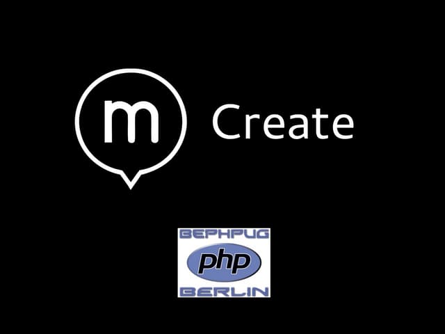 Create - Decoupled CMS interface