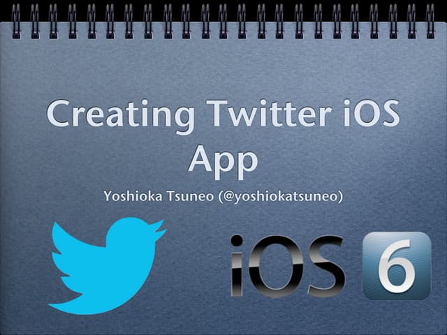Create twitter-ios-app