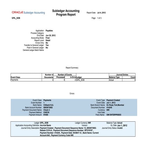 Create accounting view_output