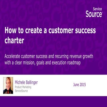 How to Create a Customer Success Charter