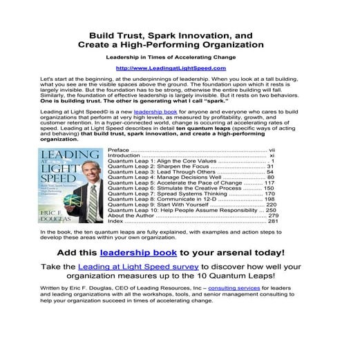 The Quantum Leap Strategy | PDF