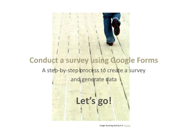 Create a quiz using google forms