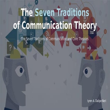 Communication theories PowerPoint presentation.pptx
