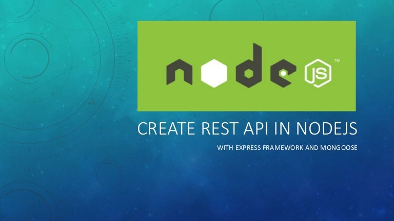 Create Rest Api In Nodejs - Printable Forms Free Online