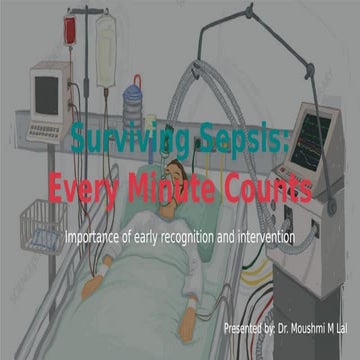 Sepsis for nurses | PPTX
