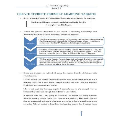 Reflective journal unit 1. | DOCX