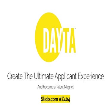 NOHRA - Create The Ultimate Applicant Experience