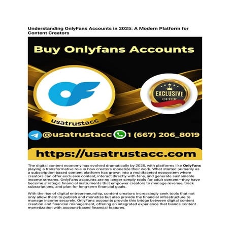 Create Your Own OnlyFans Account for Secure and Fast Content Monetization.docx