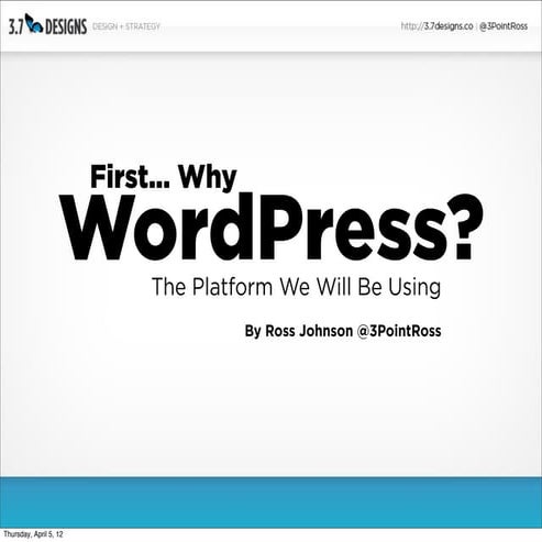 WordPress Website Basics - Domains, Hosting & Why WordPress
