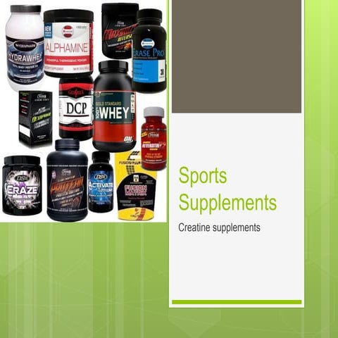 Creatine Supplementation