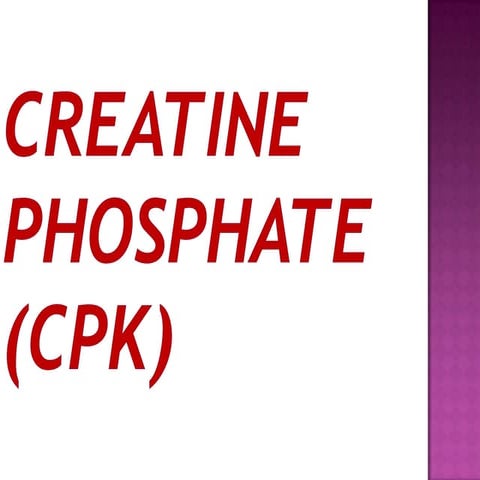 Creatine phosphate